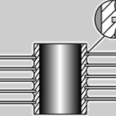 China DELLOK Customized Embedded Finned Tube For Compressor Coolers for sale