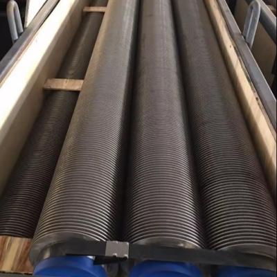 China Eficiencia DELLOK tubo de aleta baja con proceso de extrusión de voltaje personalizado recubrimiento en polvo de superficie de aleta para calor óptimo en venta