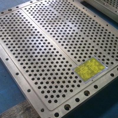 China Placa del tubo ASTM B171M Hot Rolled Steel de la longitud de DELLOK los 3.8m en venta