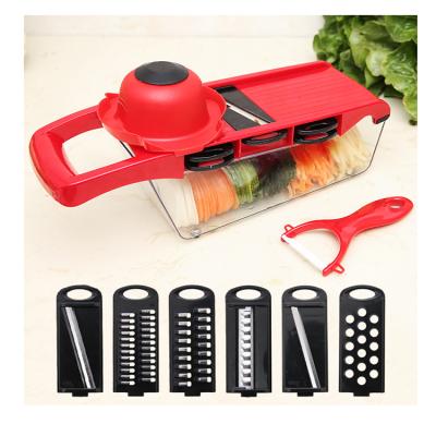 China Viable Mandoline Manual Slicer Kitchen Vegetable Chopper Dicer Cutter for sale