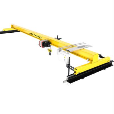 China Crane Price Single Girder Bridge Crane Xinxiang 1ton End European Type Trolley Bridge for sale