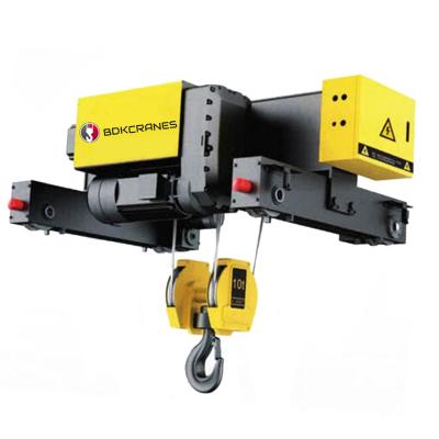 China Crane Single Girder CE European Style Euro Standard Electric Wire Rope Hoists For Single Girder Bridge Cranes for sale