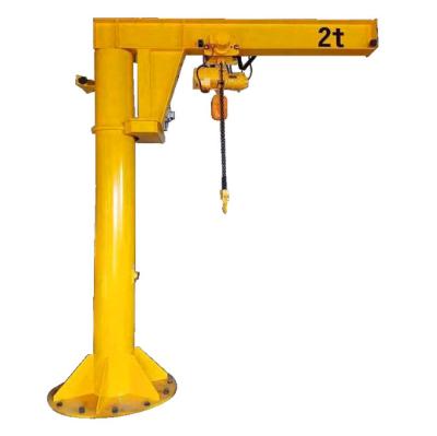 China Jib Crane New 220v Jib Crane 2 Tons Stationary Revolve Jib Crane for sale