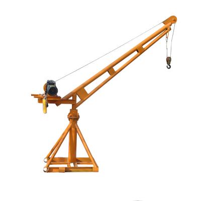 China Loading Jib Crane Outdoor Rotary Construction Material Jib Crane New Design Household Crane Small for sale