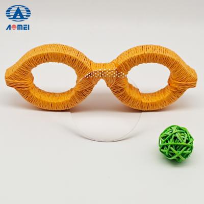 China Single vision ophthalmic glasses wholesale lens 1.56 resin hmc trivex glass for sale