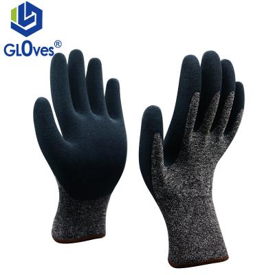 China LGSAFETY 15 Gauge Comfortable Fit Garden Gloves Super Soft Latex Scrub Coated Gloves Work Non-slip Breathable Fishing Gloves for sale