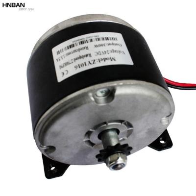 China 1016ZY 24V Drip Proof 300W DC Electric Motor For Scooter for sale