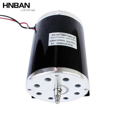 China ZY11520 48V 1000W Drip Proof Permanent Magnet DC Motor For Electric Vehicle for sale