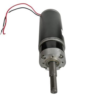 China 62ZY-57HX 62mm Drip-proof DC 12V Permanent Magnet Motor With Planetary Gearbox for sale