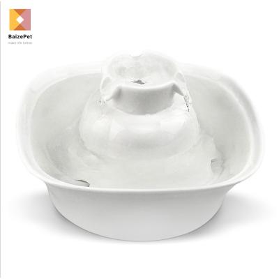 China Ceramic Fountain Pet Water Pet Bowl Dog Feeder Automatic Automatic Pets New Inventions for sale