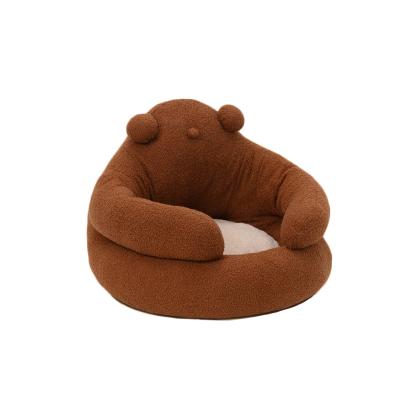 China Breathable pidan funny pet bed sofa dog bed comfortable calming pet bed for sale