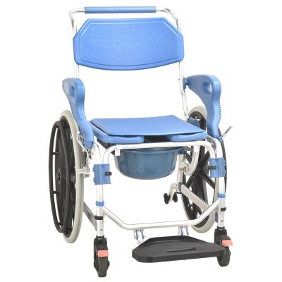 China Comfy Commode Chair Wheel Commode Toilet Chair With Wheels Dayang Bathroom Shower Chair Elder In Ugshs for sale