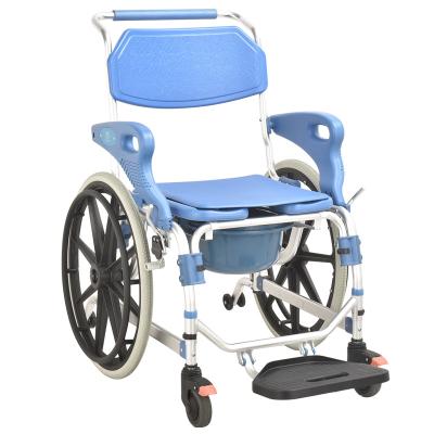 China Commode Commode Chair With Step Armrest Commode Transport Chair Electric Lift Commode Chair for sale