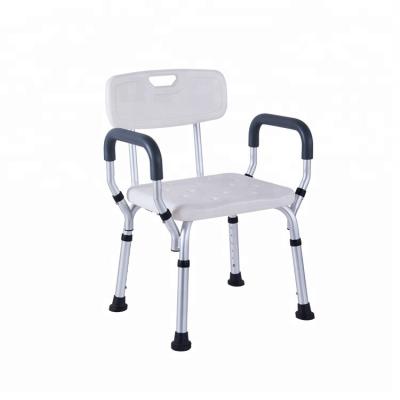 China Disabled Elderly Disabled Swivel Senior Single Adult Bathroom Handicap Chair Convenient Medical Bathing Bathing Rolling Shower Chairs for sale