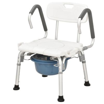 China Safe Disabled Bath Chair Commode Shower Chairs For Seniors Elderly Used Bathing Disabled Adult Electric Wheelchair Aluminum NC; GUA for sale