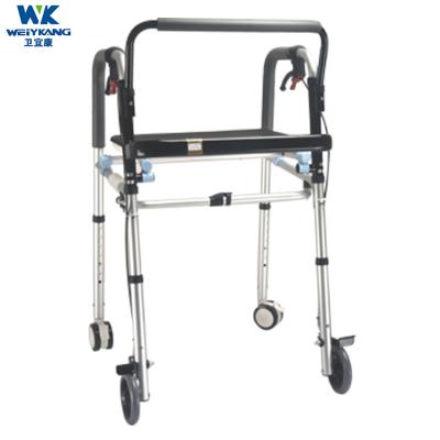 China Safe medical elder rollator senior quality sale disabled folding affordable adults walker old elders older wheels prices for sale