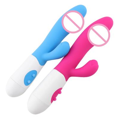 China Silicone+ABS Rabbit Vibrators For Women G Spot In Sex Products Women Vagina Massager Female Vibrator Machine for sale