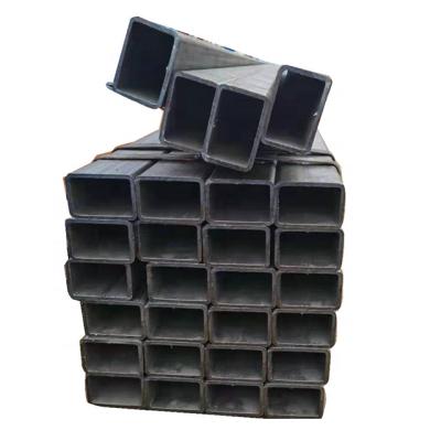 China Structure pipe factory direct sale Ms ERW welded steel pipe thick seamless hollow section cardboard wall steel tube for sale