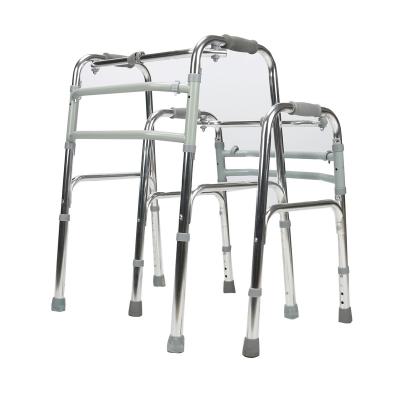 China Patient Care Aluminum Frame Style Kickstand New Easy To Accept And Collapsible Convenient Walker For Older 915L for sale