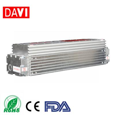 China Silver Metal Shell D30 Stable 30W CO2 Laser Tube Air Cooling Aluminium Material for sale