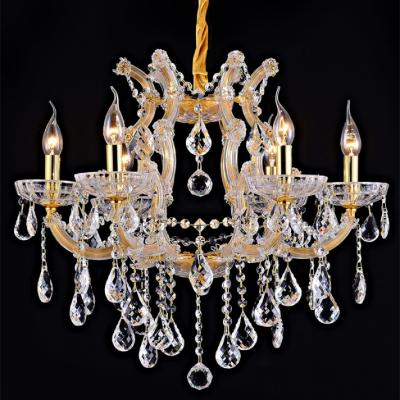 China Glass+crystal China Newest Most Popular Chandelier Crystal Lamps And Lanterns Glass Crystal Chandelier for sale