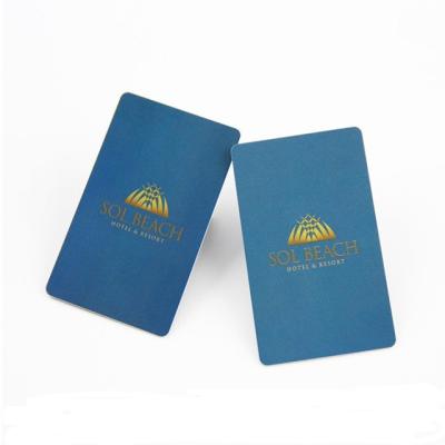 China Waterproof / Weatherproof Hotel Door Lock Card Customized logo for sale