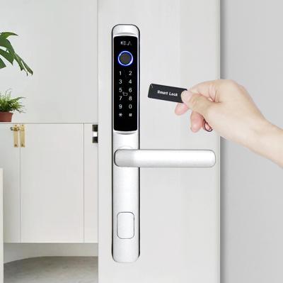 China Smart Door Lock sleutelloos met hotel systeem slot elektronisch zwart Te koop