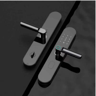 China Wifi Network Smart Fingerprint Door Lock For Apartment zu verkaufen