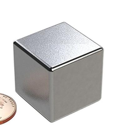 China Industrial Magnet Cube Shape Rectangular Neodymium Magnet Ndfeb Magnet 20x20x20 for sale