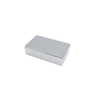 China Large Size Custom Strong Neodymium Speaker Magnet Rare Earth N52 Rectangular Magnet for sale