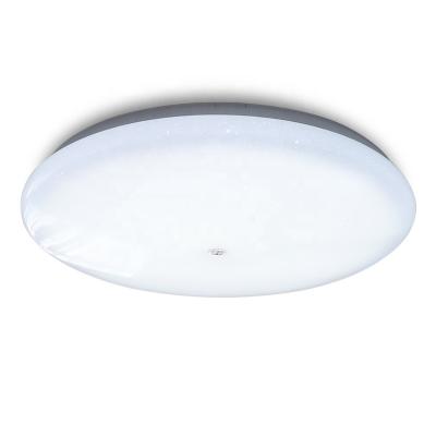 China Easy Installation Customized Large Dimmable Adjustable Interior Round Recessed Modern Flush Mount Led Ceiling Lights Fixture for sale