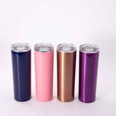 China Viable Wholesale Custom Printed Logo Stainless Steel Tumbler Cups Wine Tumbler Travel Reusable Coffee Mug for sale