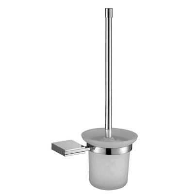 China Modern zinc alloy wall mounted toilet brush&holder bathroom for sale