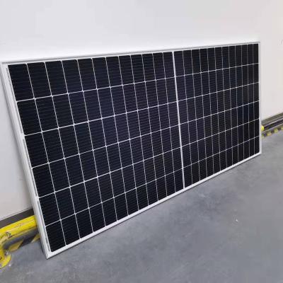 China Akcome HJT Solar Power System Half Cut Double Bifacial Glass Module 380W 385W 390W 395W 400W Solar Panel For Solar System for sale