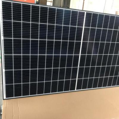 China Akcome HJT Solar Power System Half Cut Double Bifacial Glass Module 380W 385W 390W 395W 400W Solar Panel For Solar System for sale