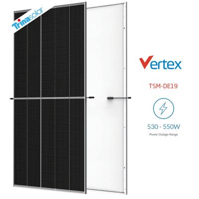 China Trina Solar 555W Solar 550W 545W Panels Trina Solar Panel Roof Trina Summit Solar Half Cell 110cells Silicon AC Solar Panel 210mmx210mm for sale