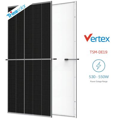 China Trina Summit s 550w Solar Panel 545w 555w Trina Solar Vertex TSM-DE19 110 cells for solar power station trina panel 500w 210mmx210mm for sale