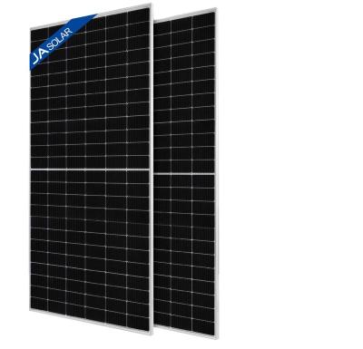 China Mono Solar Panel 530W 535W 540W 545W 550W 144 Cell Solar PV Module Half Cell 11BB High Power JA MBB Solar Power System 182mmx182mm for sale