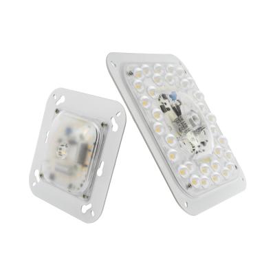 China Samsung SMD2835 Retrofit Kit Ceiling Fan Light LED Panel for Square 5.9inch 7.1inch 8.3inch Flush Light Replacement Module for sale