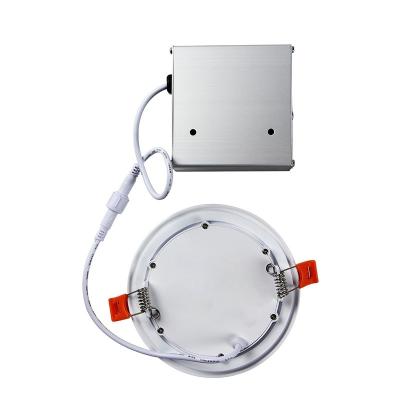 China Embeded LED recessed circular panel lamp 4