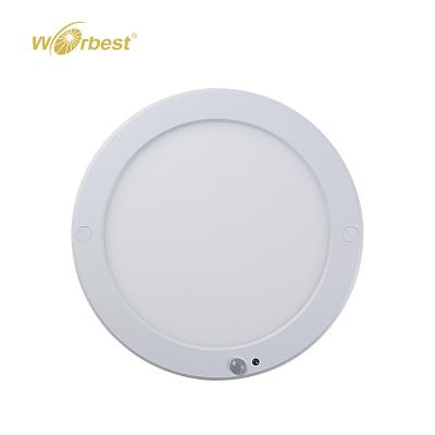 China 2019 Ultra Thin / Easy Installation Nice New Style PIR Sensor Driver Built In Dimmable LED Panel Light for sale