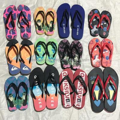 China Waterproof 0.32 Dollars Print Pattern Mix Size 24-35 Toddler FLX003 Series Or Little Kid Beach Bath Slippers Outdoor Kids for sale