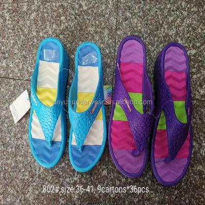 China Wholesale 0.95 Dollars NTX013 Quick-drying Assorted Men's And Ladies Mix Styles Flat Flip Flops for sale