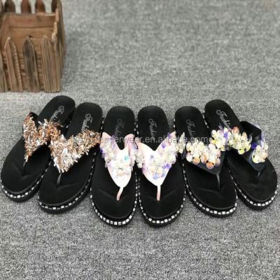 China Breathable 1.25 dollars MX003 wholesale ladies mix colors mix size 36-40 rubber slippers for sale