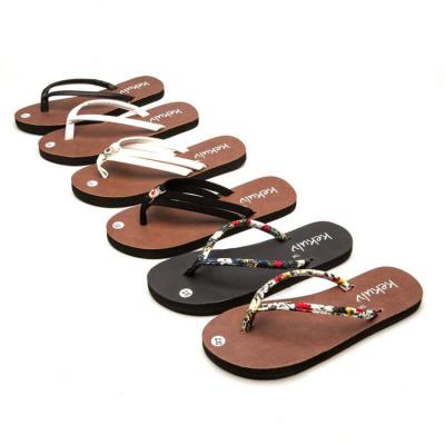 China Breathable 1.56 Dollars Model CZX004 Size 36-40 PVC Flip Flop Slippers For Women With Many Prints for sale