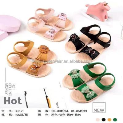 China Model WYX058 Round Series Of 1.24 Dollars Size 26-35 For Safety Shoes Sandals PVC Girls Ages 3-10 Years for sale