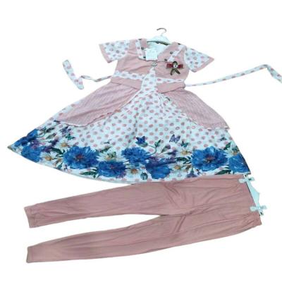 China 2.95 dollars washable YQ082 summer party dresses hot models girls clothes with different patterns for sale