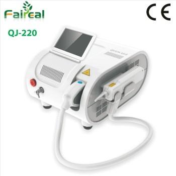 China Tragbares IPL Laser-Bein Tatoo/Augen-Linie Ramoval-Maschine, weiche Laser-Maschine zu verkaufen