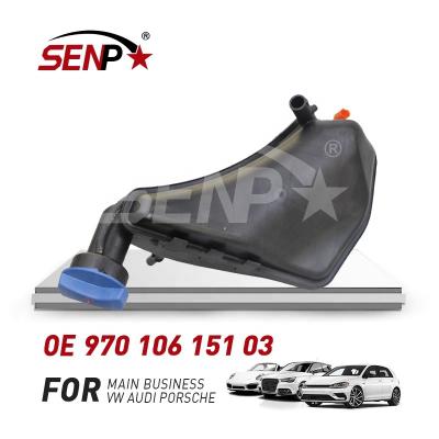 China SENP Auto Parts New Product Hot Selling Coolant Part Expansion Tank For Porsche Panamera 2010-2016 OEM 970 106 151 03 38*35*32cm for sale