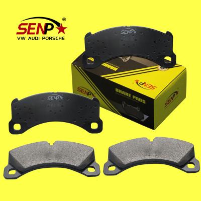 China Carbon Ceramic Brake Pad NP Semi-Metallic Ceramic Auto Brake Pads For AUDI BMW BENZ VW PORSCHE for sale